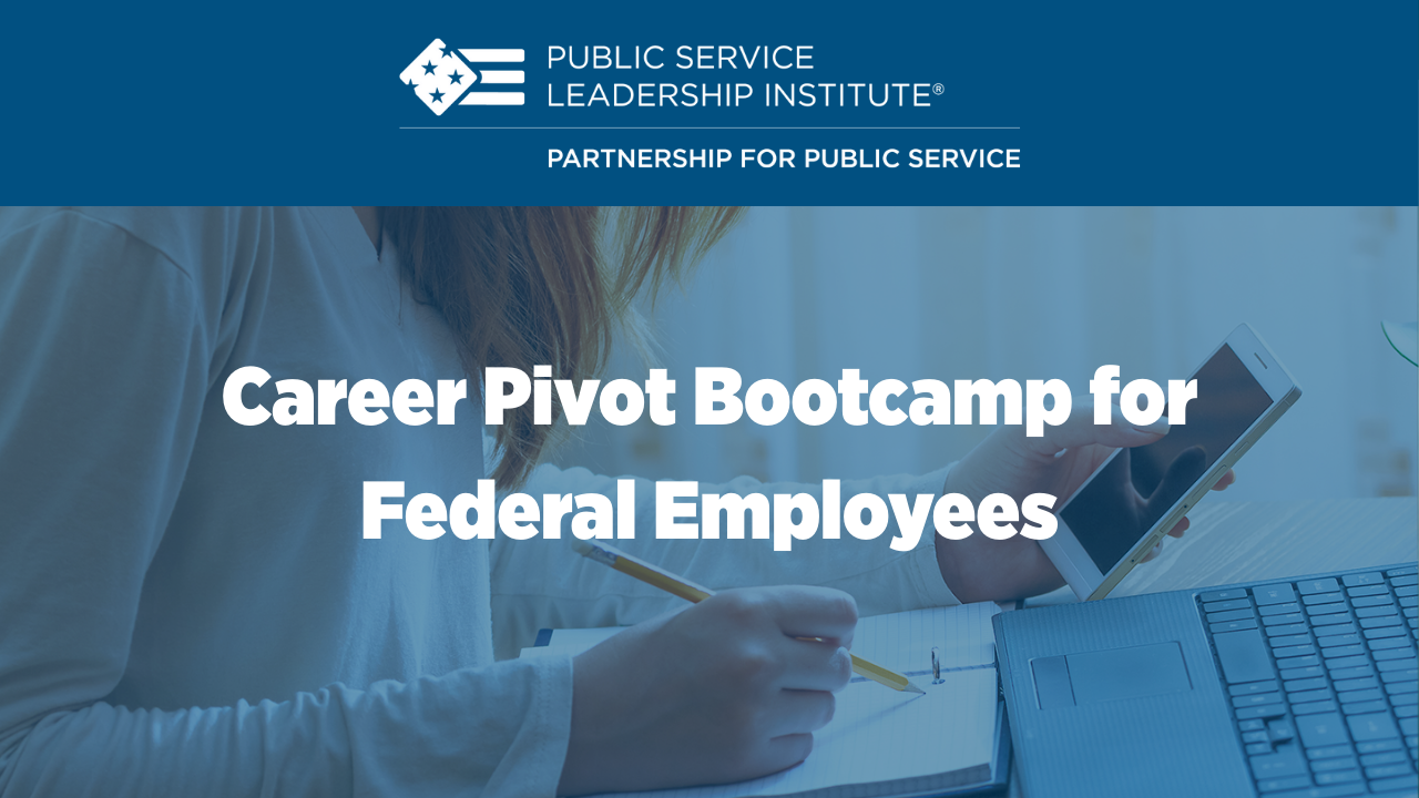 This is course product image for Career Pivot Bootcamp for Federal Employees