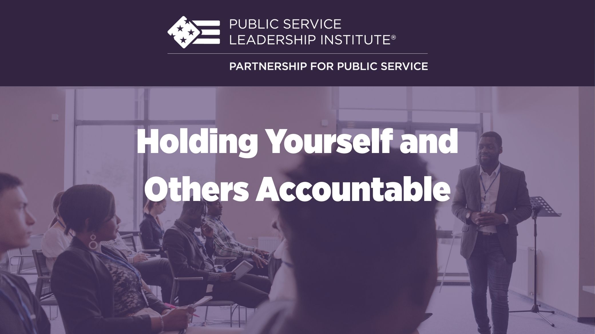 This is an image of the course: Holding Yourself and Others Accountable