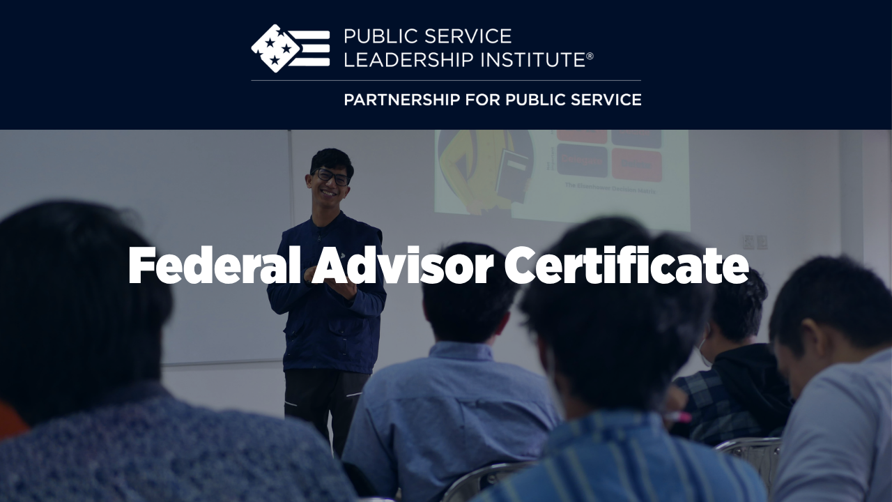 Federal Advisor Certificate Program